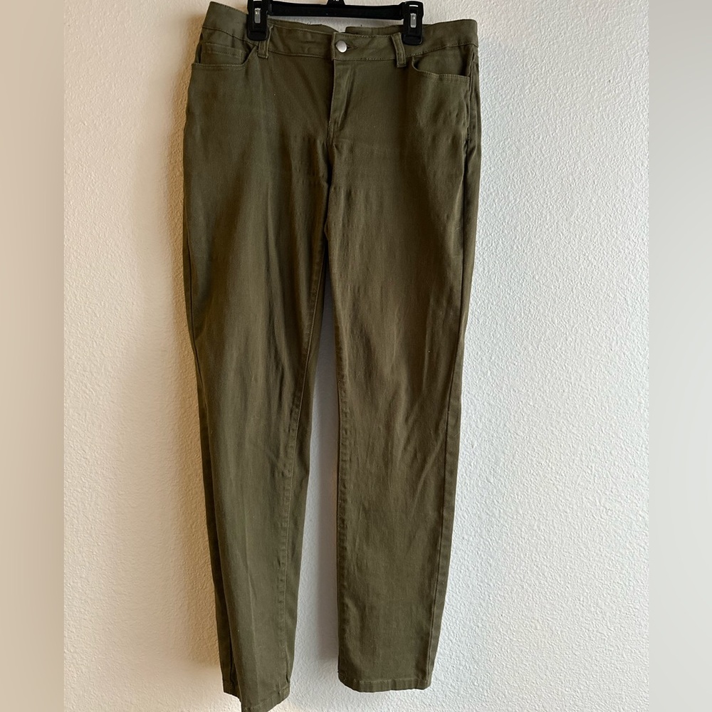 Green jeans